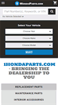 Mobile Screenshot of 1hondaparts.com